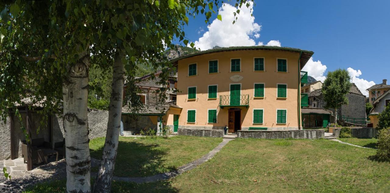 Bed and Breakfast Ca'D'Ambra Groscavallo Esterno foto
