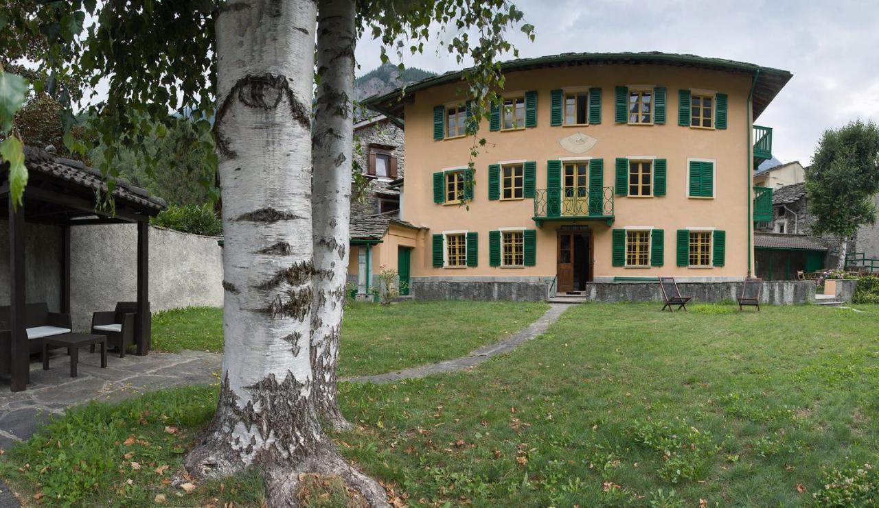 Bed and Breakfast Ca'D'Ambra Groscavallo Esterno foto